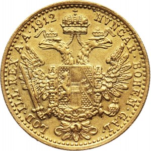 Austria, Franz Joseph I, Ducat 1912, Vienna