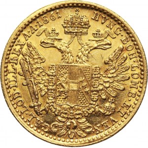 Austria, Franz Joseph I, Ducat 1861 A, Vienna