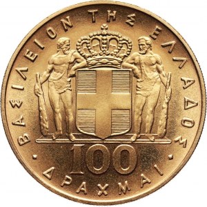 Grecja, 100 drachm 1970, 3-cia Rocznica Rewolucji 1967