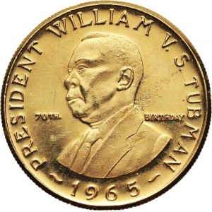 Liberia, 12 Dollars 1965, President William Tubman