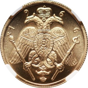 Cyprus, 1/2 Pound 1966, Archbishop Makarios