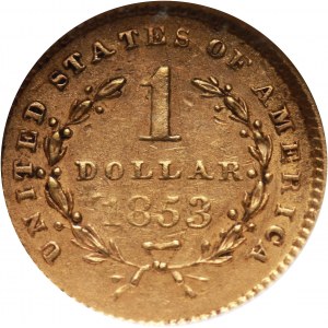 USA, Dollar 1853, Philadelphia