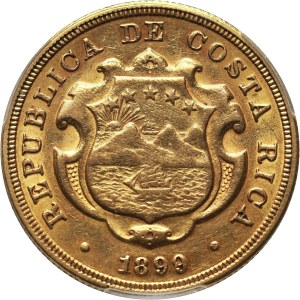 Kostaryka, 20 colones 1899