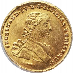 Italy, Naples & Sicily, Ferdinand IV, 6 Ducati 1767