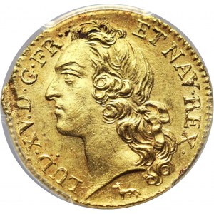 France, Louis XV, Louis d'or 1749 A, Paris