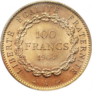 Francja, 100 franków 1904 A, Paryż