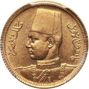 Egipt, Faruk I, 20 piastrów AH1357 (1938)