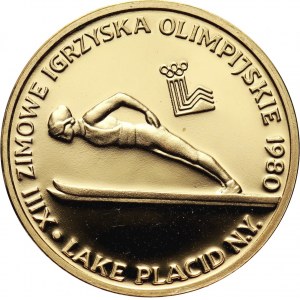 Poland, 2000 Zlotych 1980, Winter Olympics Lake Placid