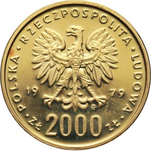 Poland, 2000 Zlotych 1979, Mieszko I