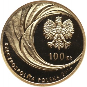 Poland, 100 Zlotych 2014, Canonisation of John Paul II