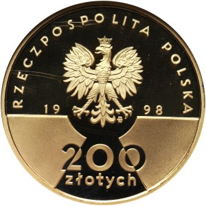 Poland, 200 Zlotych 1998, John Paul II
