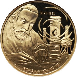 Poland, 200 Zlotych 2003, 150th Anniversary of Oil and Gas Industry's Origin