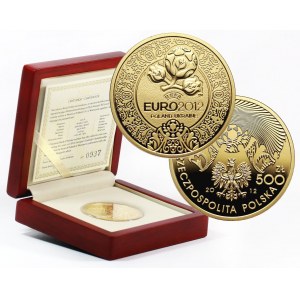 Poland, 500 Zlotych 2012, 2012 UEFA European Football Championship