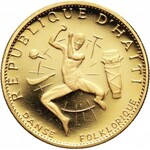 Haiti, 1969-1971, set of 8 gold and silver coins, Proof