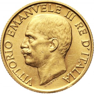 Italy, Vittorio Emanuele III, 20 Lire 1923 R, Rome