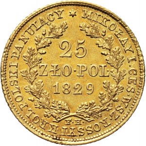 Poland, Alexander I, 25 Zlotych 1829 FH, Warsaw