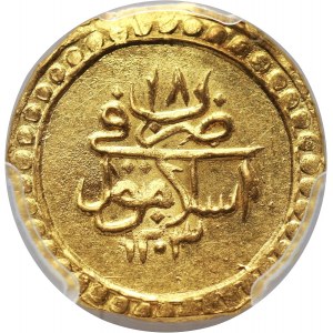 Turcja, Selim III, Altin AH 1203/18 (1806)