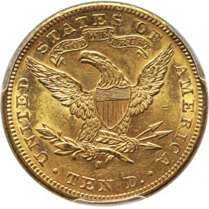 USA, 10 Dollars 1899 S, San Francisco