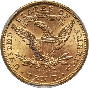 USA, 10 Dollars 1888, Philadelphia
