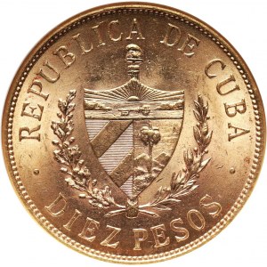 Cuba, 10 Pesos 1916