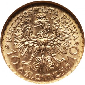 Poland, 10 Zlotych 1925, Warsaw, Boleslaw Chrobry