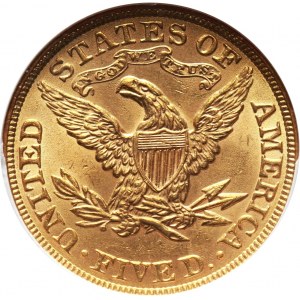 USA, 5 Dollars 1899, Philadelphia