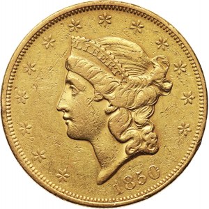 USA, 20 Dollars 1850, Philadelphia