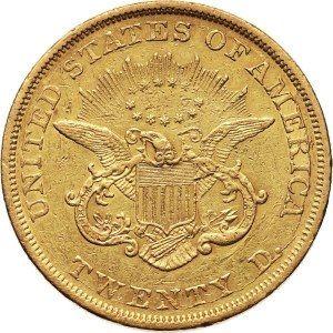 USA, 20 Dollars 1850, Philadelphia