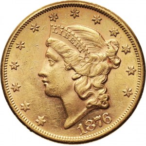USA, 20 Dollars 1876, Philadephia