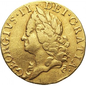 Great Britain, George II, Guinea 1750