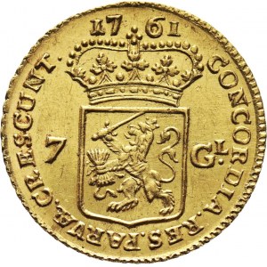 Netherlands, Overijssel, 7 Gulden 1761