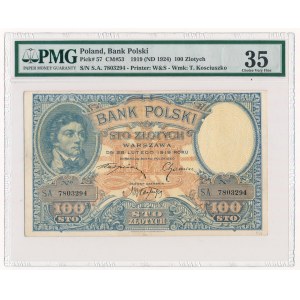 100 złotych 1919 S.C - PMG 35