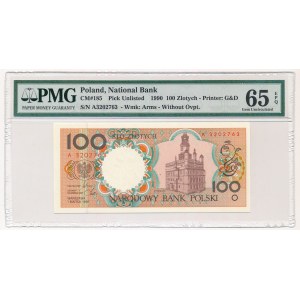 100 złotych 1990 - A - PMG 65 EPQ