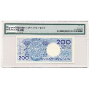 200 złotych 1990 - D - PMG 65 EPQ