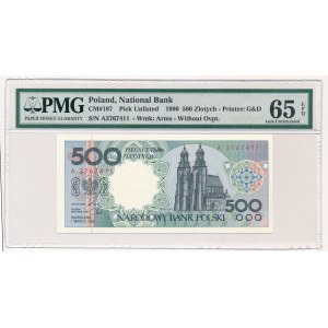 500 złotych 1990 - A - PMG 65 EPQ