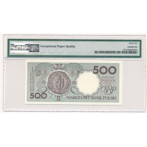 500 złotych 1990 - A - PMG 65 EPQ