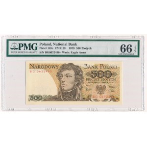500 złotych 1979 - BG - PMG 66 EPQ