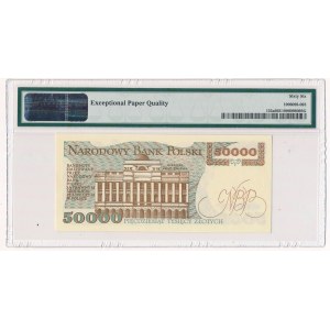 50.000 złotych 1989 - W - PMG 66 EPQ