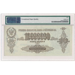 10 milionów 1923 -BK- PMG 50 EPQ - RZADKI z EPQ
