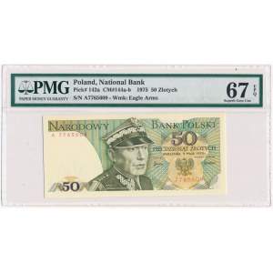 50 złotych 1975 - A - PMG 67 EPQ