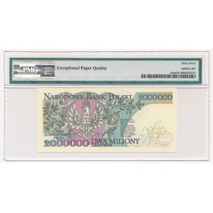 2 miliony złotych 1992 - A - Konstytucyjy - PMG 67 EPQ