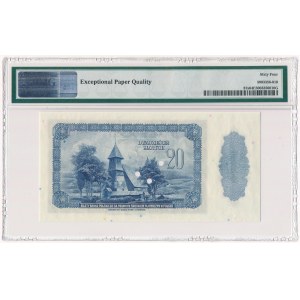 20 złotych 1939 SPECIMEN - 00000 - PMG 64 EPQ