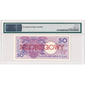50 złotych 1990 - H - NIEOBIEGOWY - PMG 66 EPQ