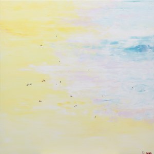 Yuliya Stratovich, Summer seascape, 2020