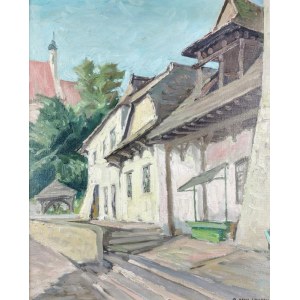 Jozef MULARCZYK (1916-?), Motif from Kazimierz Dolny, 1985