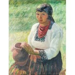 Samuel FINKELSTEIN (1890-1942), Wiejska dziewczyna z dzbanem, 1935
