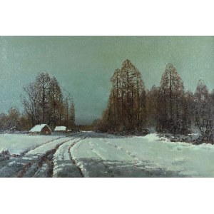 Wiktor KORECKI (1890-1980), Nokturn zimowy