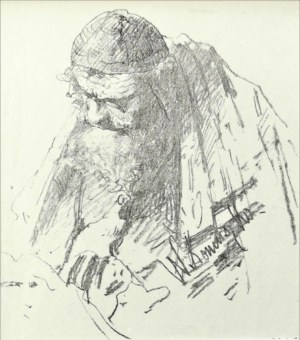 Wacław KONIUSZKO (1854-1900), Stary Żyd