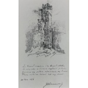 Józef Ignacy KRASZEWSKI (1812-1887), La Tour des Pins (Wieża Sosen)