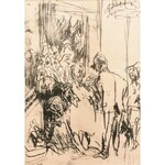 Feliks TOPOLSKI (1907-1989), Kronika Topolskiego, lata 50. XX w.